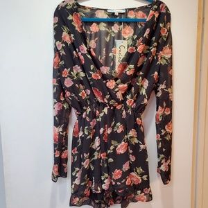 Cecico floral romper Large